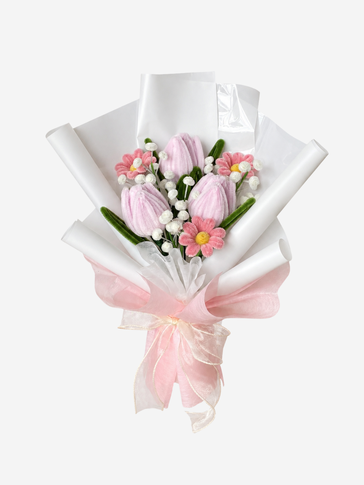 My Sweetty — handmade pipe cleaner flower (ดอกไม้ถักมือ) by Flowerest.bkk
